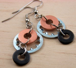 hardware earings on etsy
